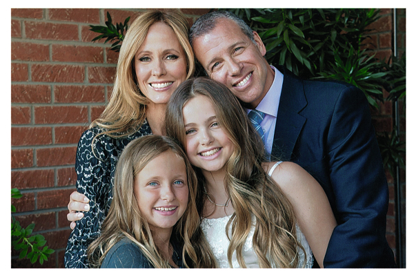 Dana Walden and family