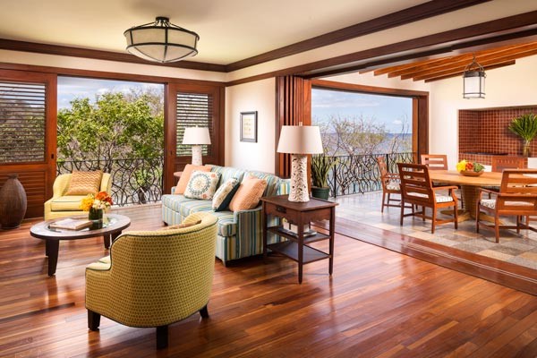 Enjoying Costa Rica from a luxurious resort