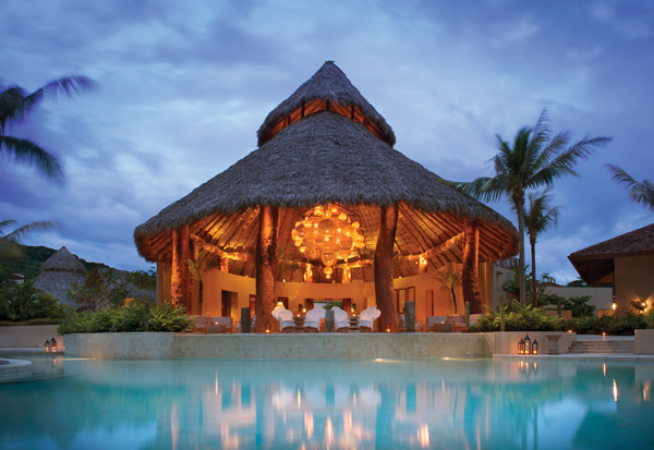 Mukul's living-room style lobby and main pool