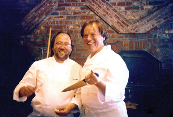 Splichal and his peer, Chef Wolfgang Puck