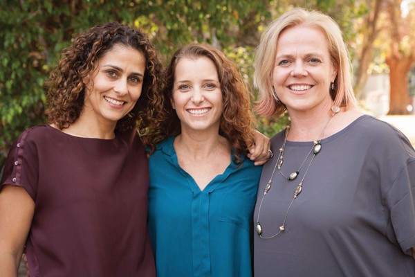 Carolyn Yashari Becher, Joanna McFarland, Janelle McGlothlin