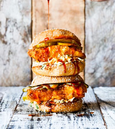 Plan Check's Hot Fish Sandwich