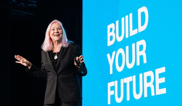 Tucker in Blackline's annual user conference
