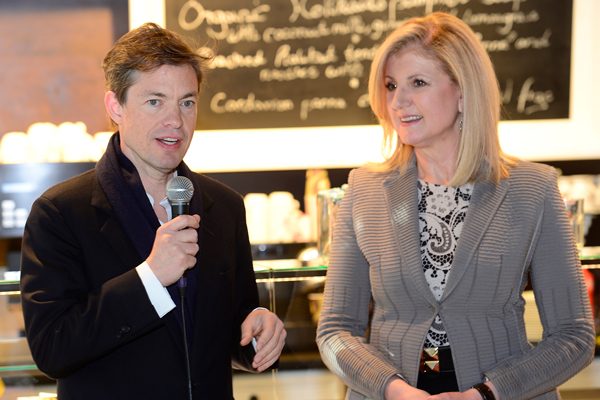 Berggruen with Arianna Huffington