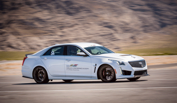 Cadillac at Spring Mountain Motor Resort