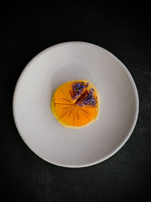 Perfect dessert to close up Contra's six course meal