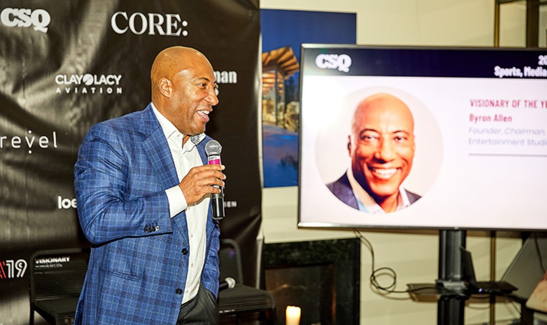 Byron Allen Champions Racial and Gender Equality at CSQ Visionary Awards