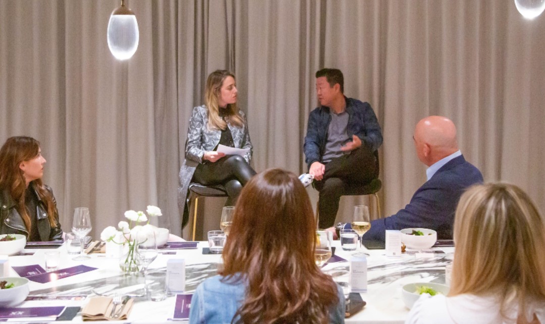 The XX Project Hosts Founders & Funders Dinner with Brian Lee