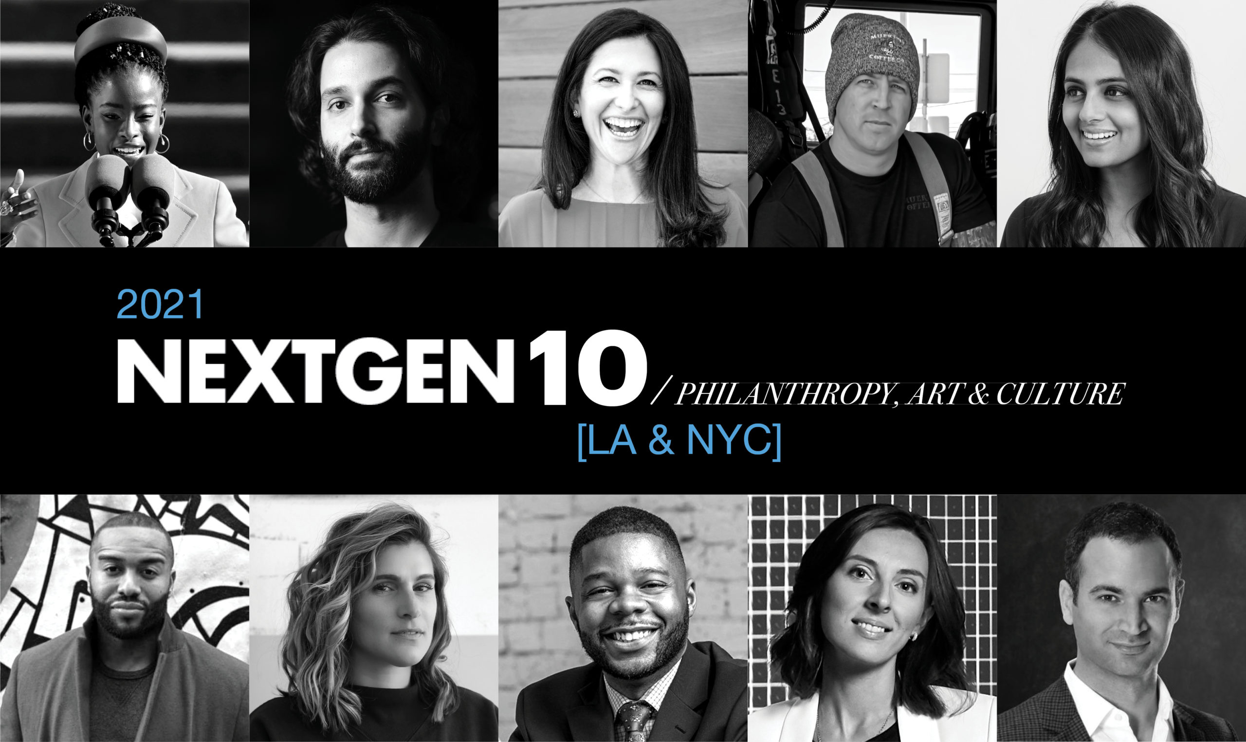 NextGen 10: Philanthropy, Art & Culture 2021